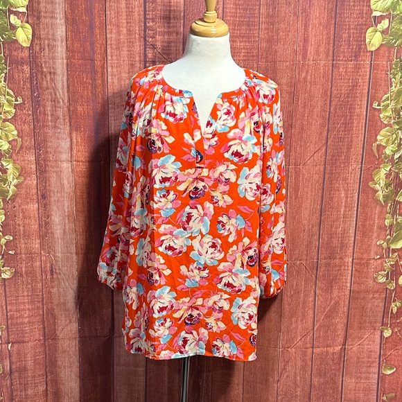 Pioneer Woman Peasant Top - Picture 2 of 11